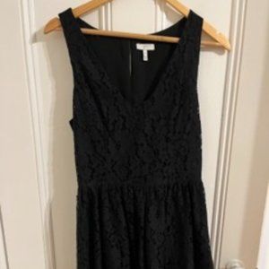 Joie EUC Black Lace Mini Dress Size XS